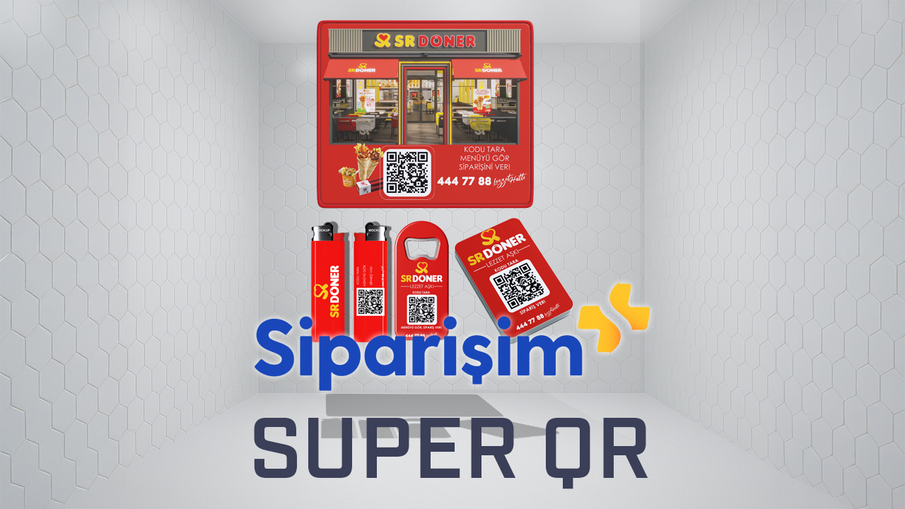 Siparişim Süper QR
